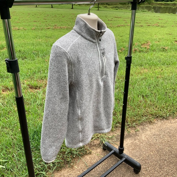 North Face Gordon Lyons Mens 1/2 Zip Fleece Pullover Sweater A7TM Size M - Picture 3 of 11